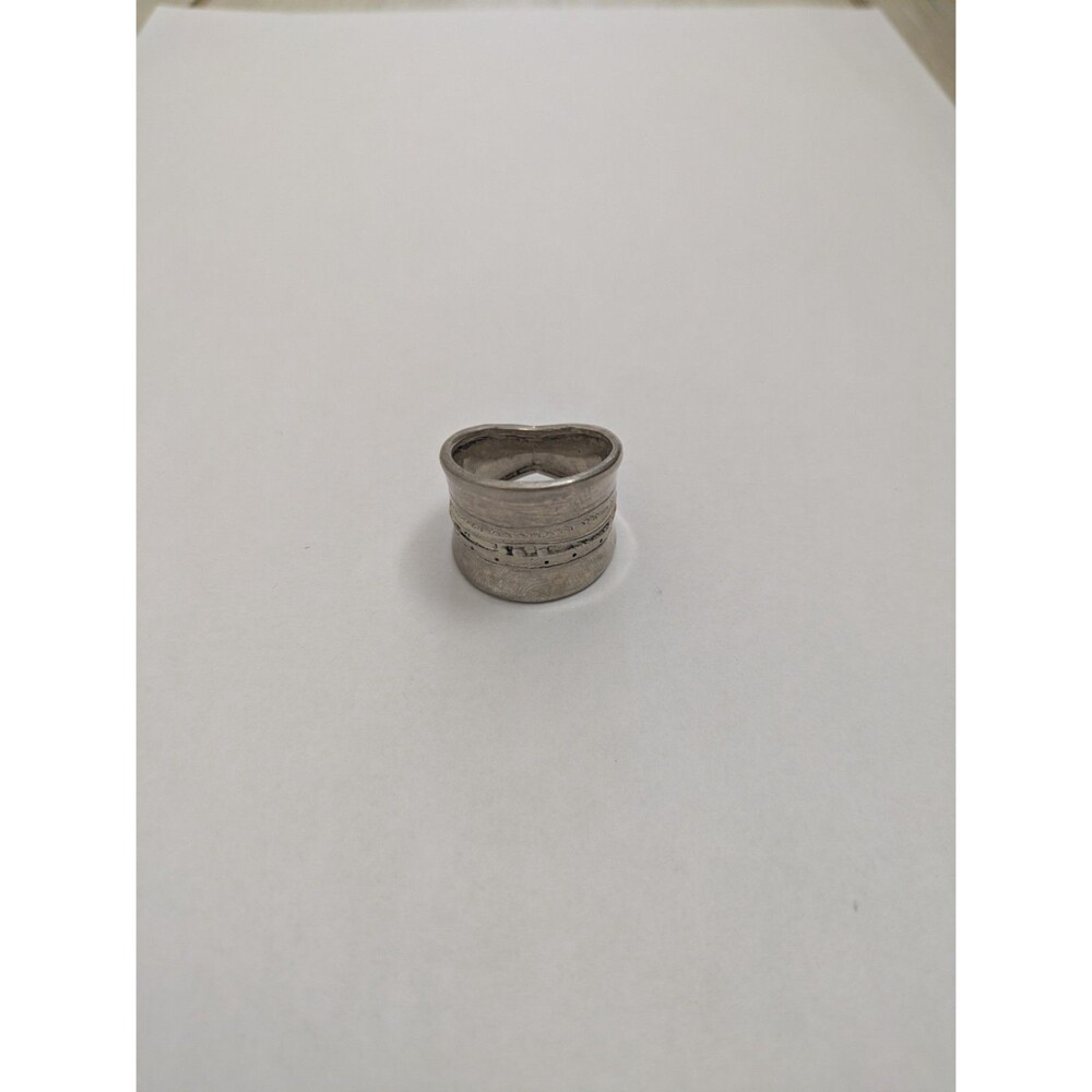 Sisae Sterling Silver Band Ring Size 8 - Picture 2 of 3